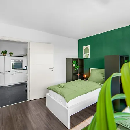 Modern At Hbf Station 17th Floor Cityview 4 Beds Full Kitchen * Brunszwik